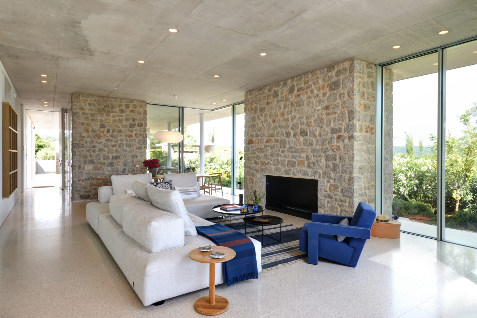 Villa Sani pool and terrace